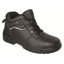 Ufa078 Black Oil e Minging Steel Toe Sapatos de Segurança Mens